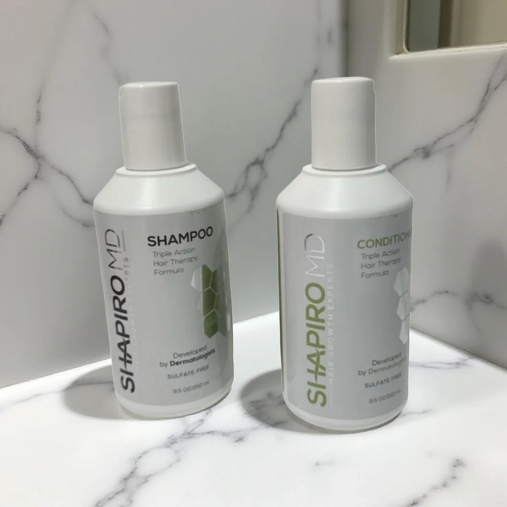 New Shapiro MD Shampoo and Conditioner 8 fl oz